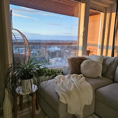 Bright 16th Floor View, Sauna And Peace Τάμπερε